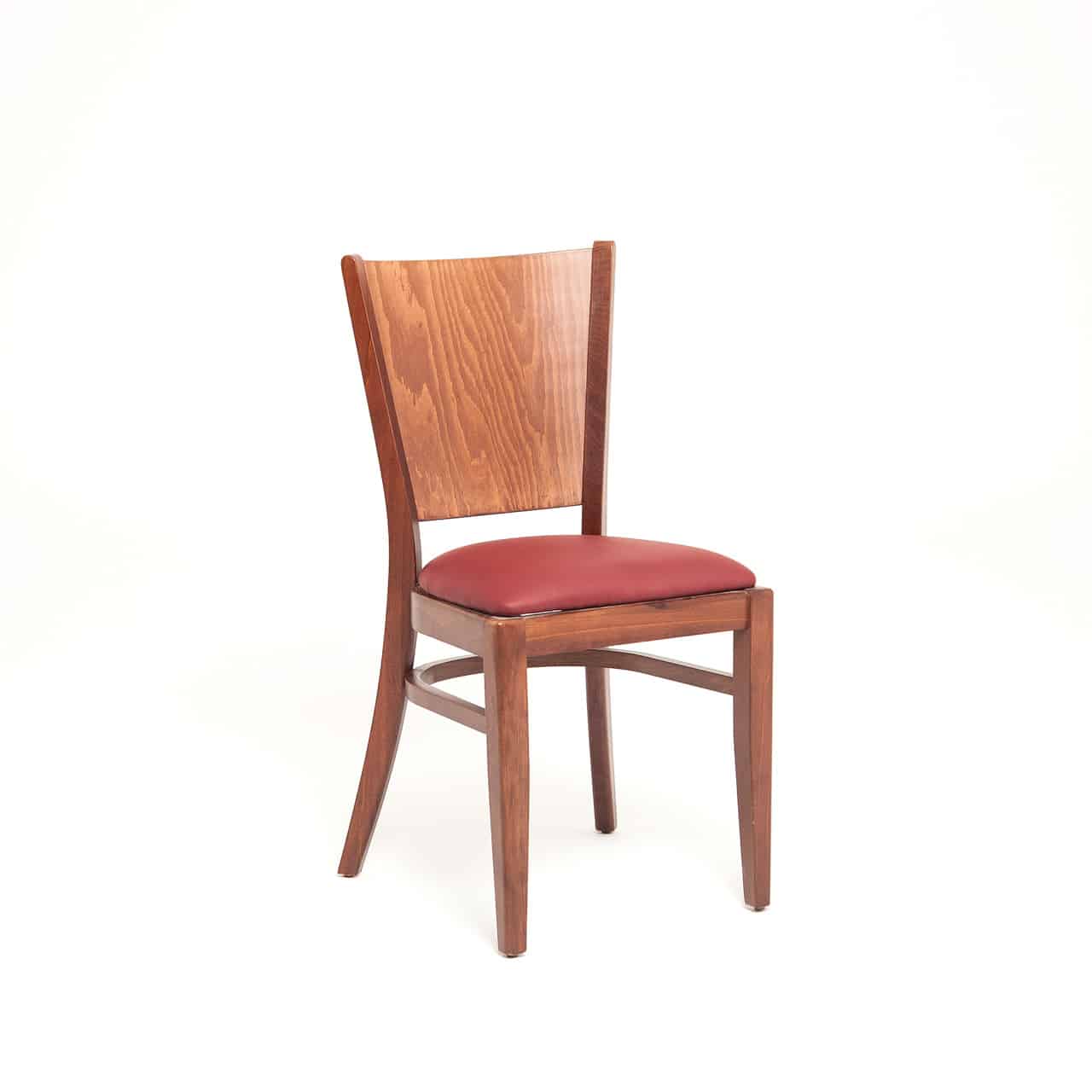 MONIKA-čalouněná dřevěná židle-bistro židle-restaurační židle-8