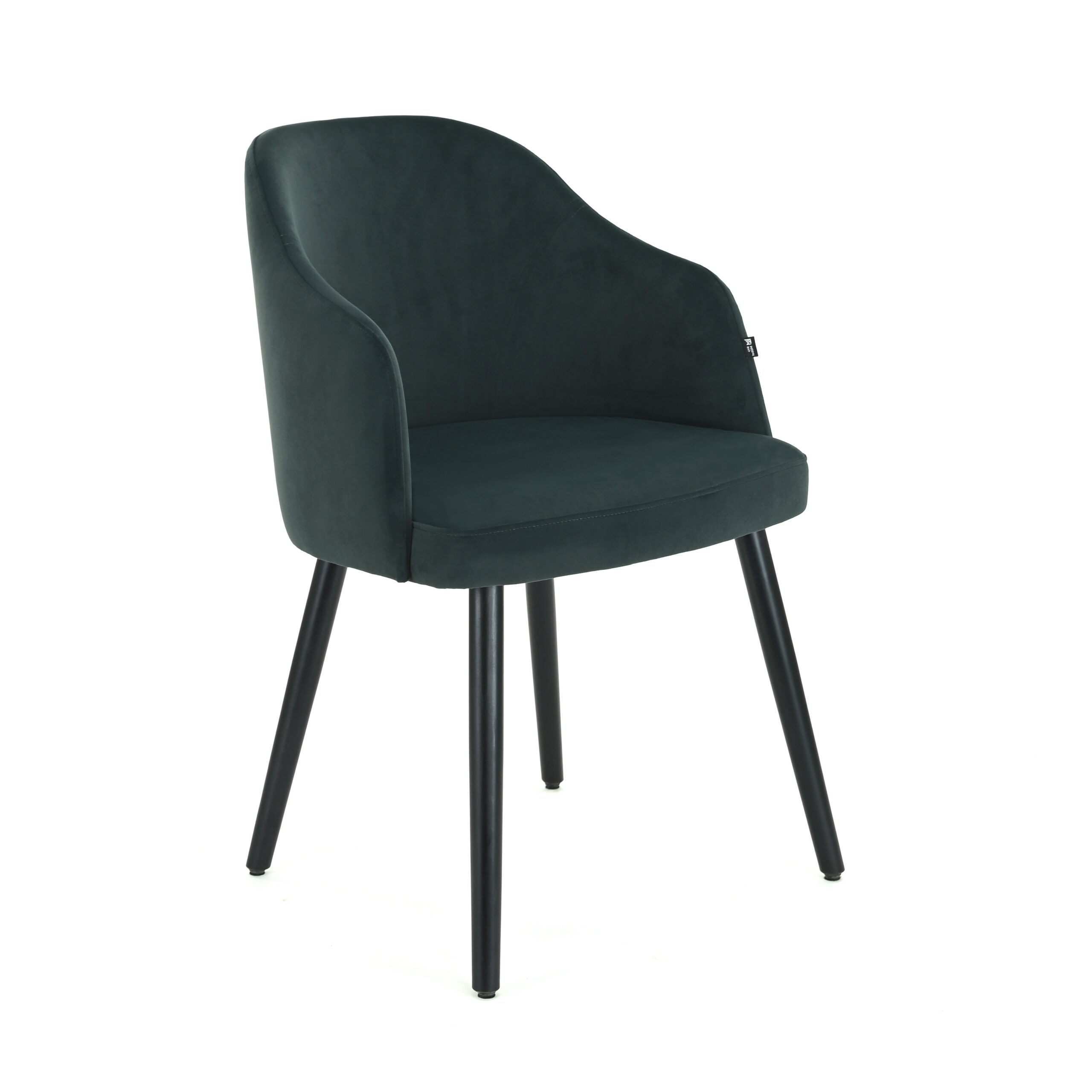 Čalouněná židle-Claire-velvet-anthracite-1