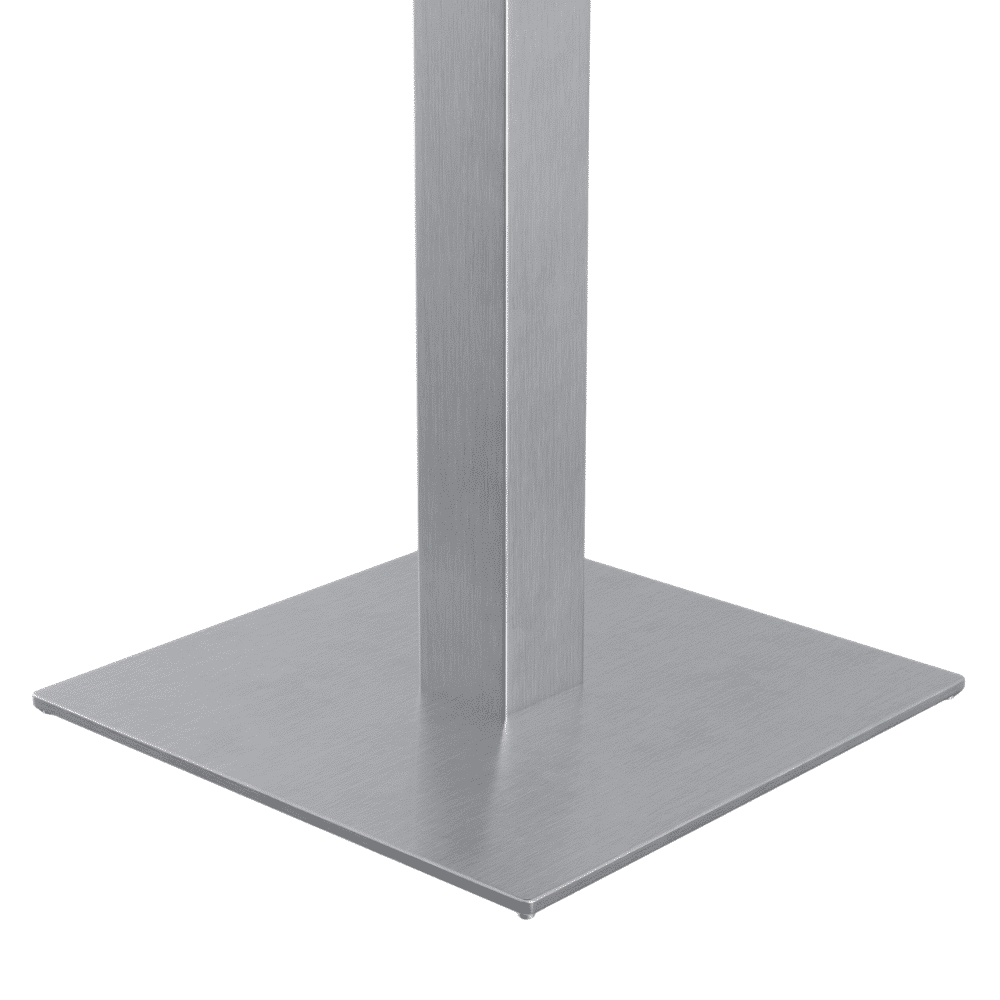 Nerezová ocel 40x40 detailní záběr