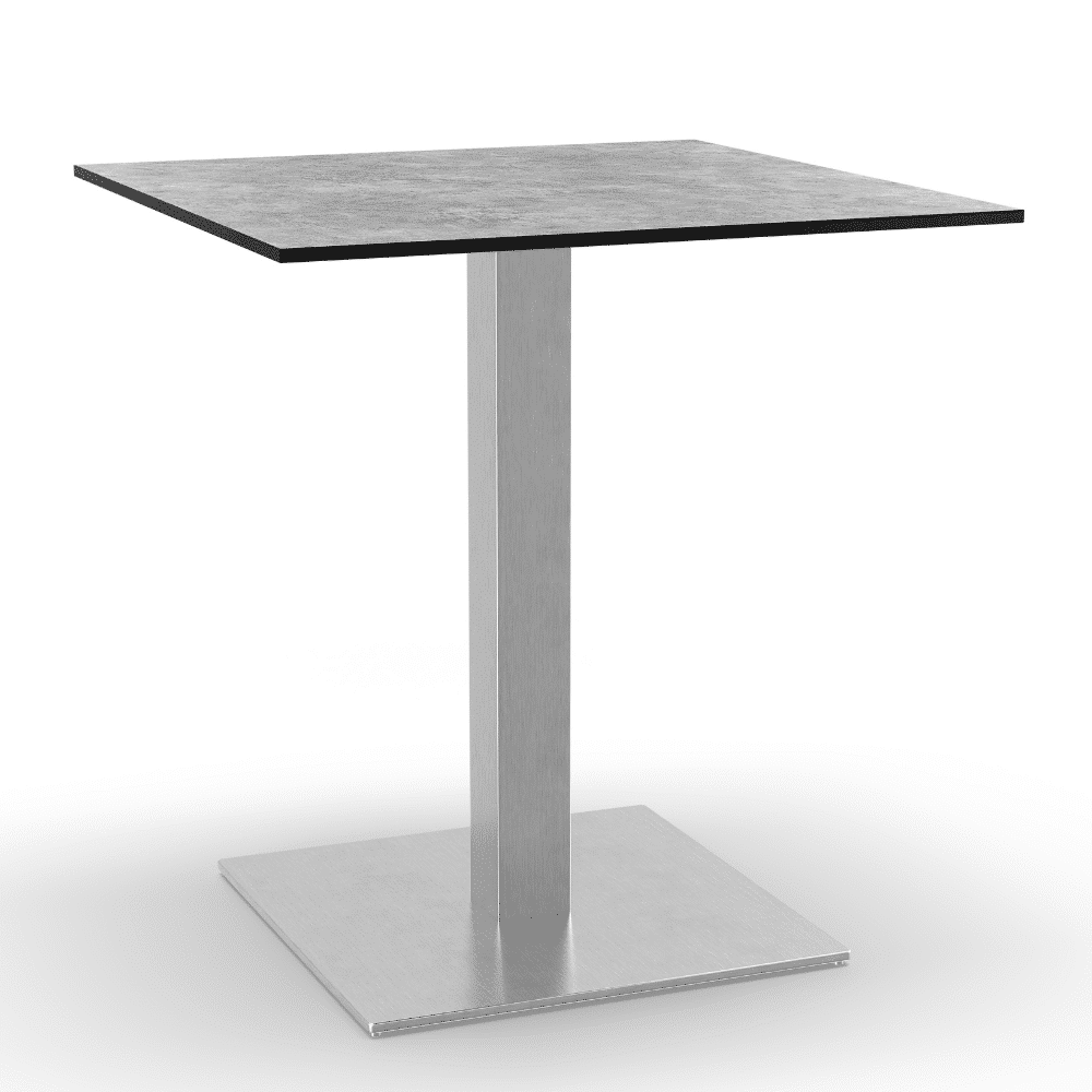 Betonová šedá nerezová ocel 50x50
