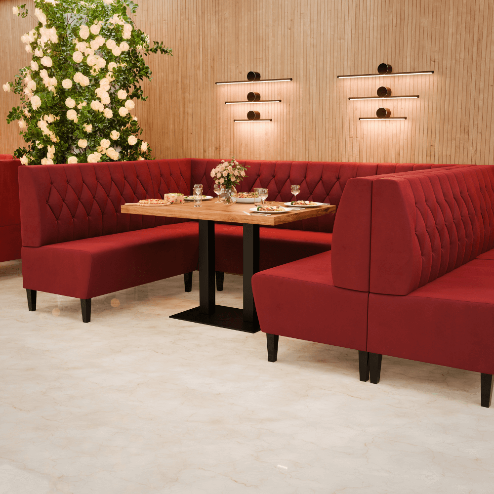Paris Samtstoff Diamant Referenz 1 rot