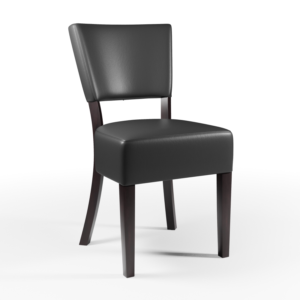 Gastrostuhl Lagos Schwarz